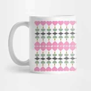 Hearts pattern Mug